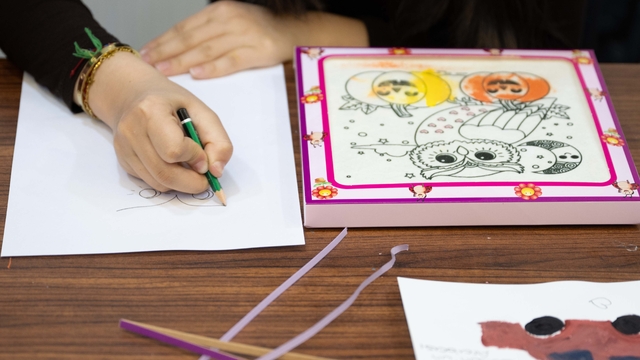 Devlet korumasındaki çocuklar sanatsal etkinliklerle gelişiyor