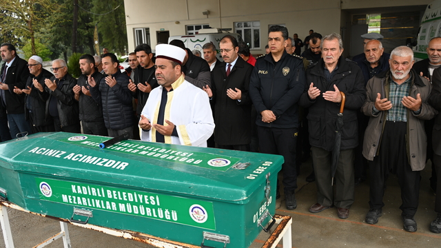 Osmaniye'deki selde hayatını kaybeden Fatih Anbarcıoğlu'nun cenazesi defnedildi