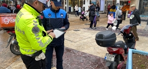 Ordu’da trafiğe kapalı caddede motosiklet kullanan 261 sürücüye 364 bin lira ceza