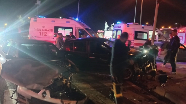Elazığ'da trafik kazası: 1 yaralı