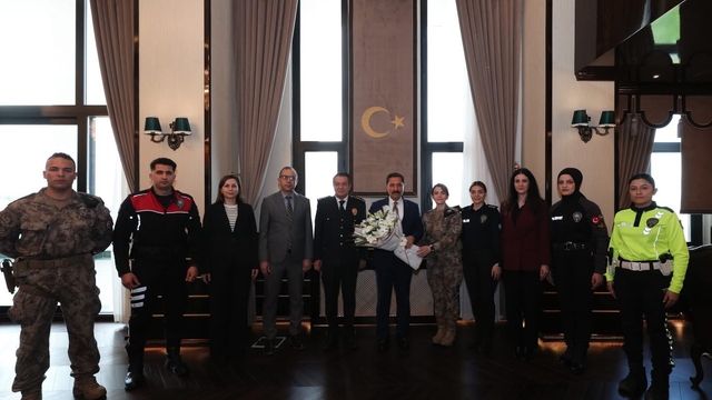 Hatay Valisi Masatlı, Türk Polis Teşkilatının 181. kuruluş yıl dönümünü kutladı