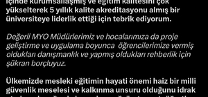 AK Partili Cıngı’dan KAYÜ yönetimi ve öğrencilerine Start-Up teşekkürü
