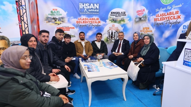 İlkadım'ın vizyon projeleri OKAF'ta tanıtıldı