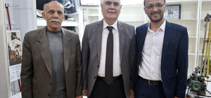 Türkiye Terziler Konfeksiyoncular ve Giyim Sanatkarları Federasyonu Başkanı Şen'den ziyaret