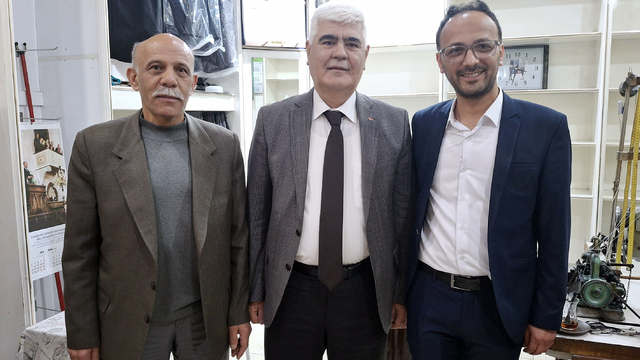 Türkiye Terziler Konfeksiyoncular ve Giyim Sanatkarları Federasyonu Başkanı Şen'den ziyaret