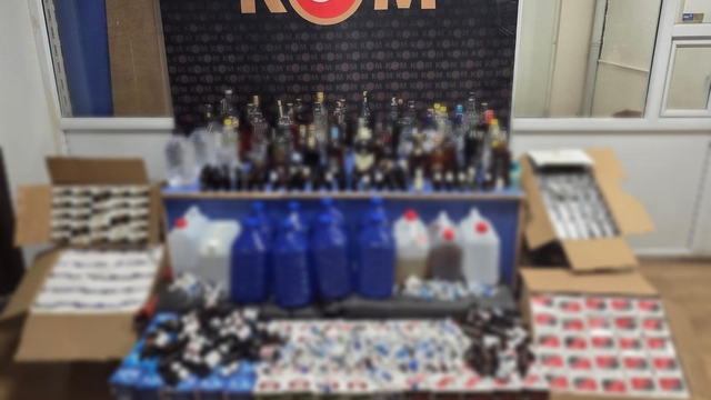 Sivas'ta 80 bin makaron ele geçirildi