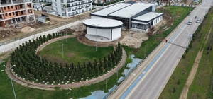 Başiskele'de 15 Temmuz Bilim Merkezi inşaatı hızla yükseliyor