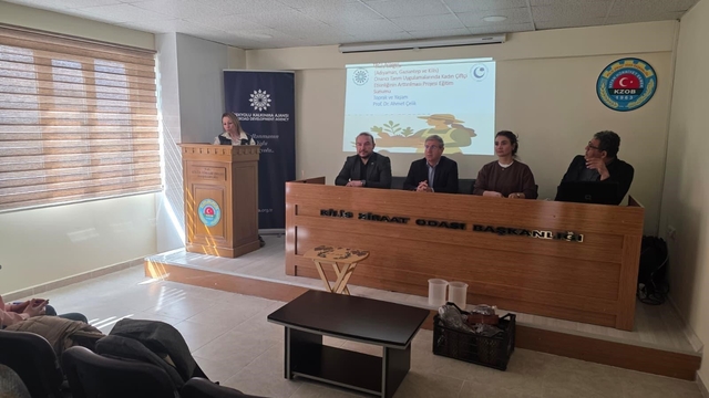 Kilis ve Gaziantep'te kadın çiftçilere onarıcı tarım eğitimi verildi