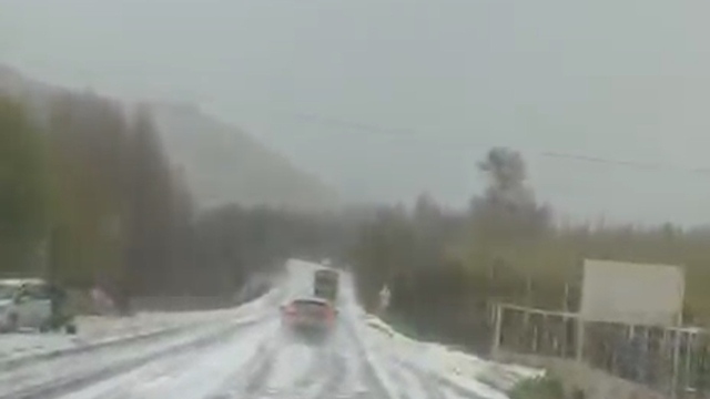 Mardin'de 1 günde 4 mevsim yaşandı