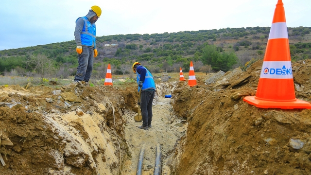 Büyükşehir DESKİ'den Bekilli'ye 21,5 milyonluk su yatırımı