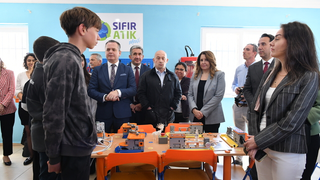 TURMEPA, Fethiye'de "Robotik Kodlama ve Üretim Becerileri Sınıfı" açtı