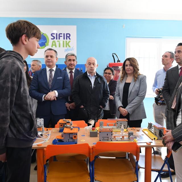 TURMEPA, Fethiye'de "Robotik Kodlama ve Üretim Becerileri Sınıfı" açtı