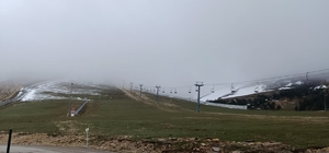 Ladik Akdağ'da nisan karı sürprizi