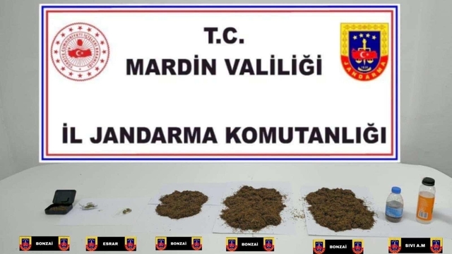 Mardin'de uyuşturucu operasyonu