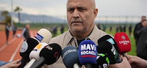 Recep Durul'dan Galatasaray maçına ilişkin: "Çıkacaklar, aslanlar gibi oynayacak" "İyi ayaklar değil, pahalı ayaklar değil, takım oyunu her zaman maçı kazandırır" "Biz sadece Kocaeli'yi değil, Türk futbolunu da temsil ediyoruz"