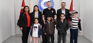 Erzincan Emniyeti’nde Polis Haftası’na özel buluşma