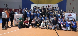 Gaziantep’te ‘Okul Sporları Tırmanış Yarışması’ yapıldı