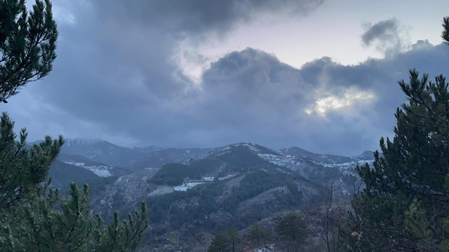 Kastamonu'da kar yağışı etkili oluyor