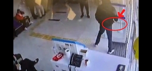 Banka şubesinde satırla gasp girişimi: Maskeli şüpheli kısa sürede yakalandı