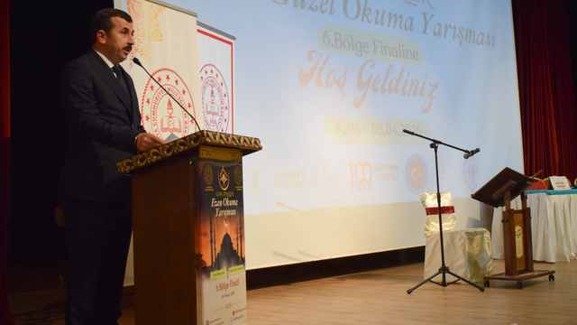 Genç Bilaller Ezan Okuma Yarışması 6. Bölge Finali Kilis'te yapıldı