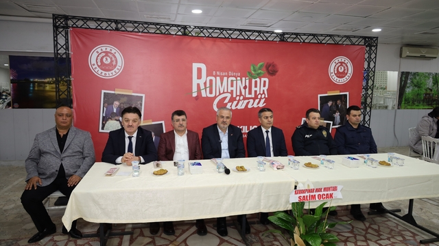 Bafra'da Romanlar Günü'nde birlik mesajı