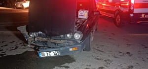 Mersin'de trafik kazasında 2 kişi yaralandı