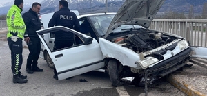 Erzincan’da trafik kazası: 2 yaralı