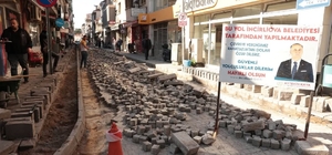 İncirliova'da Fevzi Paşa Caddesi yenileniyor