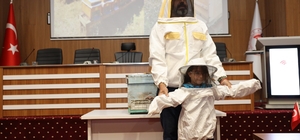 Muğla'da minik öğrenciler arıları ve sağlıklı beslenmeyi öğrendi