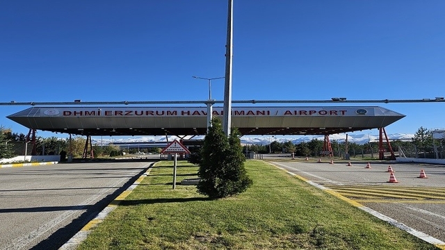 Mart ayında Erzurum Havalimanı'nda 112 bin 626 yolcuya hizmet verildi