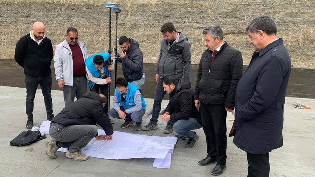 Erzincan Merkez Çarşısı'nda inşaat çalışmaları başladı