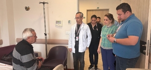 Köyceğiz Devlet Hastanesi'nde tedavi gören hastaların istekleri dinlendi