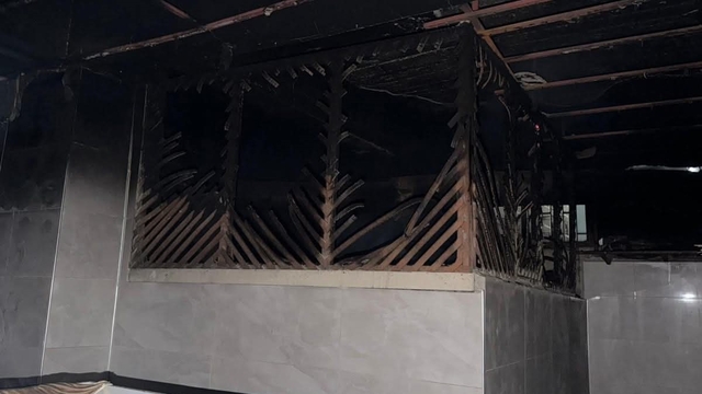 Kırıkhan'da yanan fırın kullanılmaz hale geldi