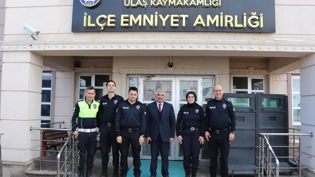 Ulaş Belediye Başkanı İlbey, Türk Polis Teşkilatının 181. kuruluş yıl dönümünü kutladı