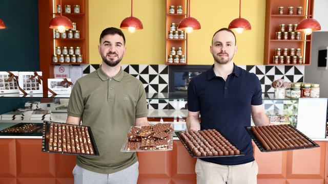 Yazılım mühendisi üç arkadaş, Türk fındığını Giresun'da çikolatayla buluşturdu