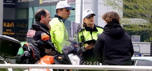 Düzce'de polislere sosyal deney