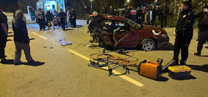 Antalya'da otomobiller çarpıştı: 1 ölü, 5 yaralı