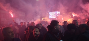 Sungurlu'da şampiyonluk sevinci meydana taştı