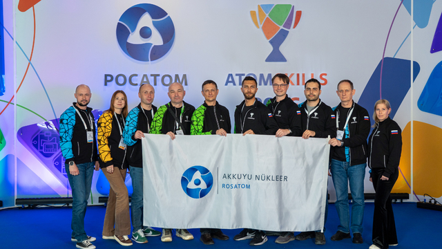 Akkuyu NGS'den 'AtomSkills-2026 Uluslararası Mesleki Yetkinlik Şampiyonası'nda üçüncülük