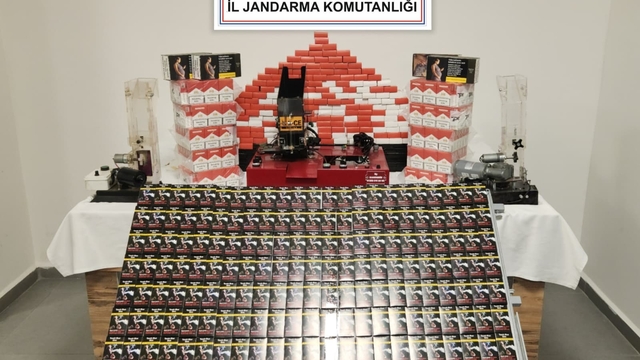 Sinop'ta kaçak tütün operasyonu: 1 gözaltı