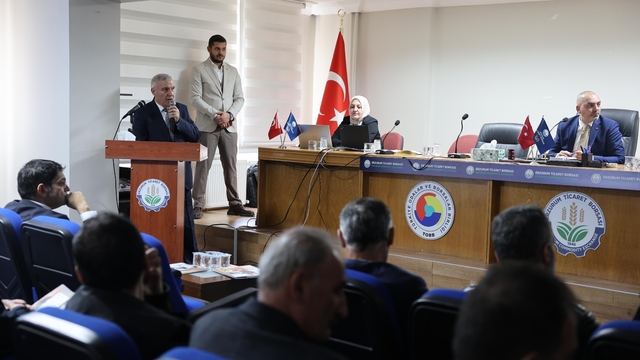 TSKGV Erzurum Bölge Temsilcisi Ahmet Avcı, ETB meclisine konuk oldu