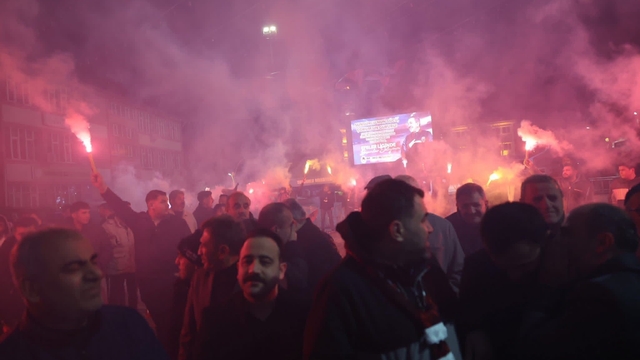 Sungurlu'da şampiyonluk sevinci meydana taştı