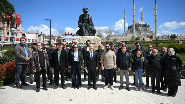 Edirne'de inşaat mühendisleri Mimar Sinan'ı andı
