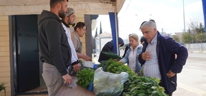 Adıyaman Belediyesi’nden vatandaşa doğrudan sebze satışı