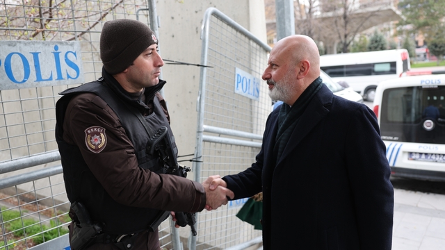 Kocasinan Belediye Başkanı Çolakbayrakdar'dan Polis Merkezi Amirliğine ziyaret