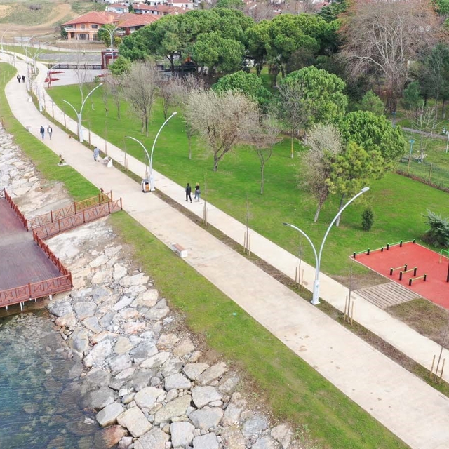 Darıca'da yeşil alan çalışmaları devam ediyor