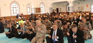 Kilis'te "Polis Haftası" kapsamında şehitler için mevlit okutuldu