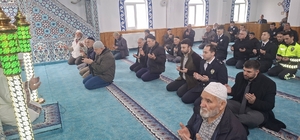 Hisarcık’ta şehit polisler için mevlit okutuldu