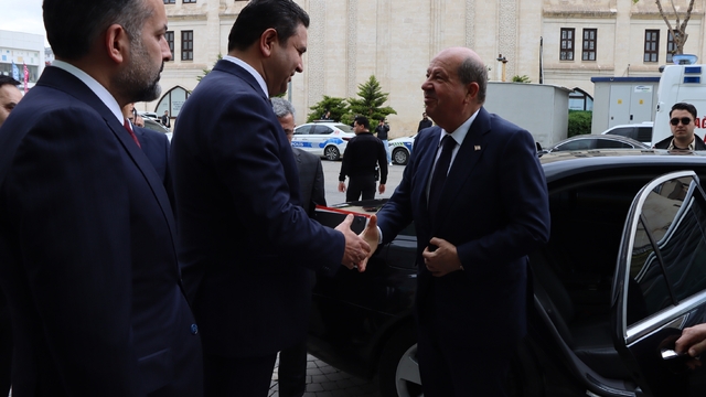 KKTC eski Cumhurbaşkanı Tatar Şanlıurfa'da