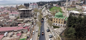 Kahramanmaraş'ta asfalt çalışmaları sürüyor